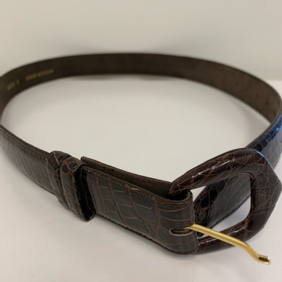 Genuine Alligator - Loveless 32 - Brown